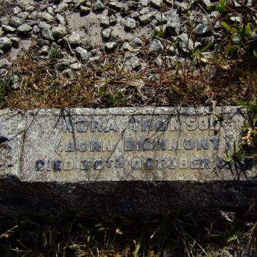 THOMSON Nora nee BICHMONT -1967