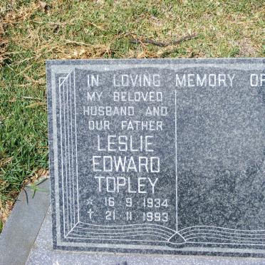 TOPLEY Leslie Edward 1934-1993