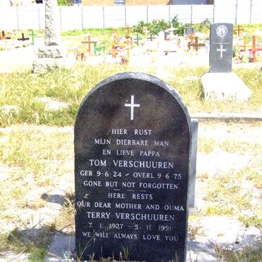 VERSCHUUREN Tom 1924-1975 &amp; Terry 1927-1991