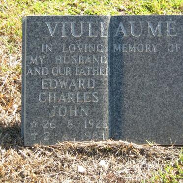VIULLAUME Edward Charles John 1925-1984