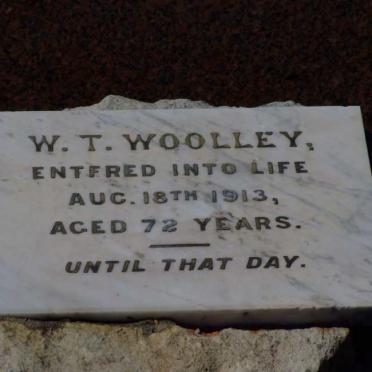 WOOLLEY W.T. 1913