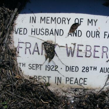 WEBER Frank 1922-????