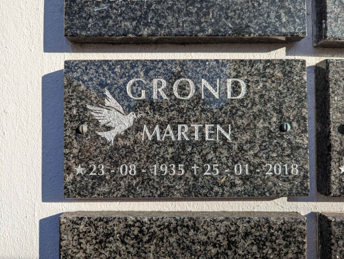 GROND Marten 1935-2018