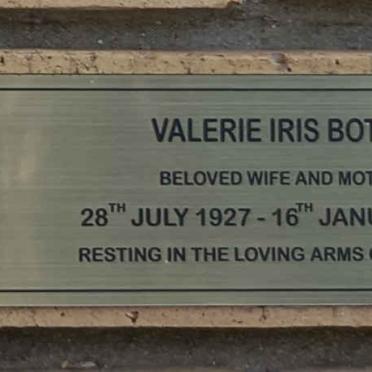 BOTHA Valeria Iris 1927-2023