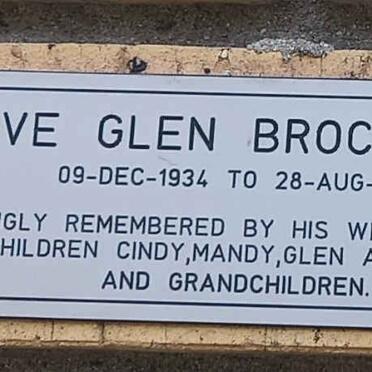 BROCKHOVEN Clive Glen 1934-2015