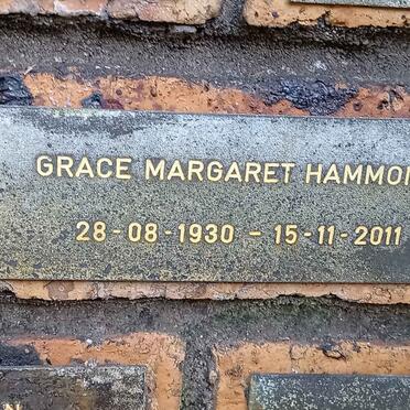 HAMMOND Grace Margaret 1930-2011