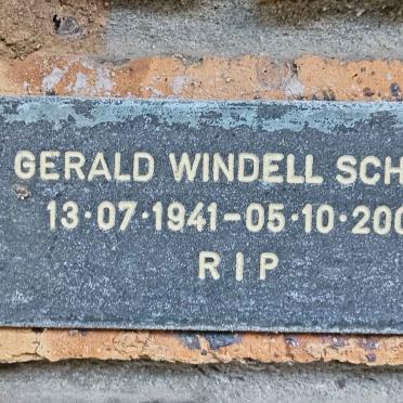 SCHELL Gerald Windell 1941-2004