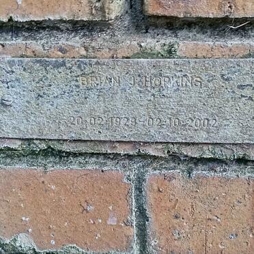 HOPKINS Brian J. 1929-2002