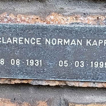 KAPP Clarence Norman 1931-1999