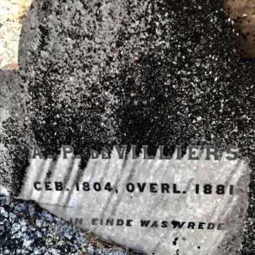 VILLIERS A.P., de 1804-1881