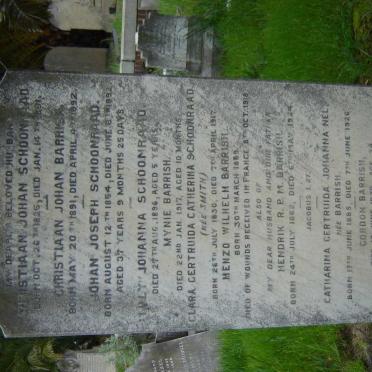 BARRISH :: NEL :: SCHOONRAAD