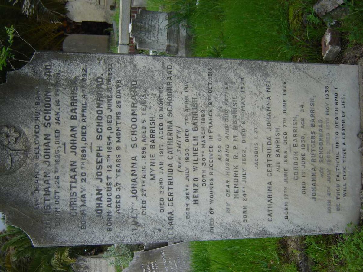 BARRISH :: NEL :: SCHOONRAAD