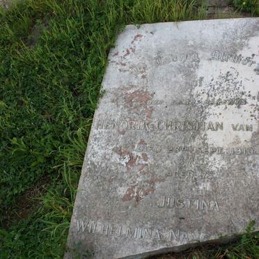 BREDA Hendrik Christian, van -1910 &amp; Justina Wilhelmina Nancy VOS -1911