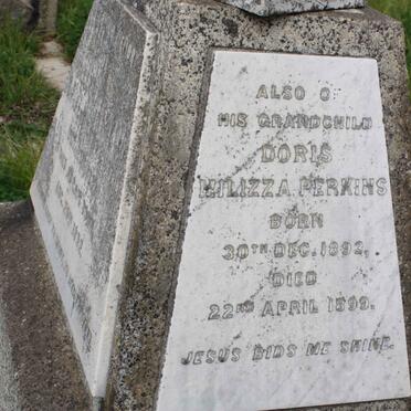 PERKINS Doris Milizza 1892-1899