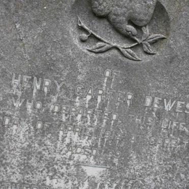 DOLLMAN Arthur Stephen -1945 &amp; Agnes Maria 1881-1965 :: DEWES Henry Carter -1912 &amp; Catherine Sophia -1917