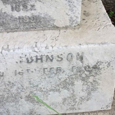 JOHNSON Fredrick William 1877-1944 :: JOHNSON Catharine Maria Wilhelmina nee DUMINY 1827-1901 