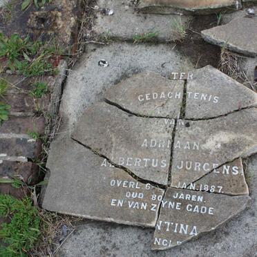 JURGENS Adriaan Albertus -1887 &amp; Josina Florentina nee SPENGLER -1902