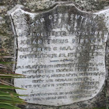 KIRSTEN Johan Ericus 1834-1902