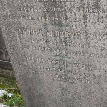 KOCH Hendrik Albertus 1832-1900 :: TRUTER Maria Sophia 1875-1897