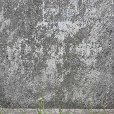 KOTZE Bernardina Magdalena 1856-1931