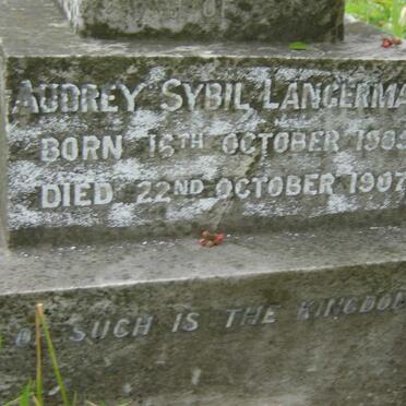 LANGERMAN Audrey Sybil 1905-1907