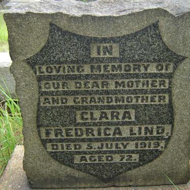 LIND Clara Fredrica -1919