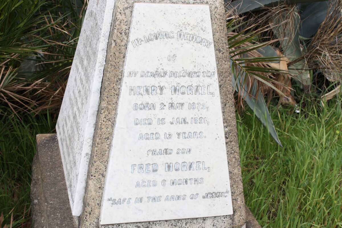 MORKEL Henry 1875-1894