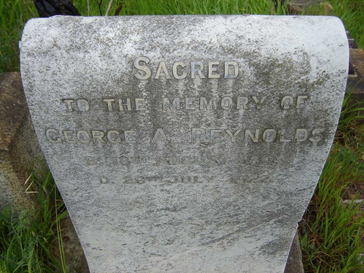 REYNOLDS George 184?-1922