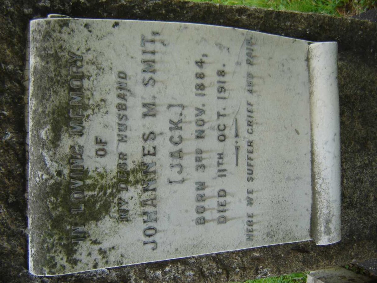 SMIT Johannes M. 1884-1918