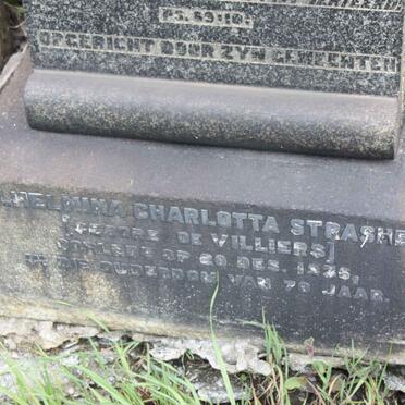 STRASHEIM Wilhelmina Charlotte nee DE VILLIERS -1936