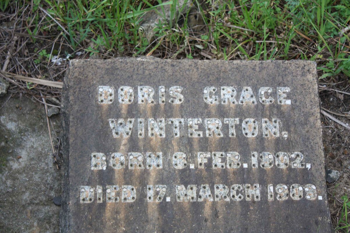 WINTERTON Doris Grace 1902-1909