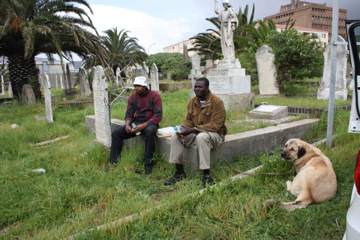 12. Members of our security team - doubled up as cleaners. 