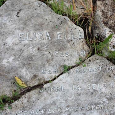 ? Eliza Elle? nee ? 184?-1897