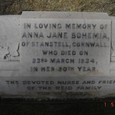 BOHEMIA Anna Jane -1934