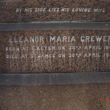 CREWER Eleanor Maria 1842-1914