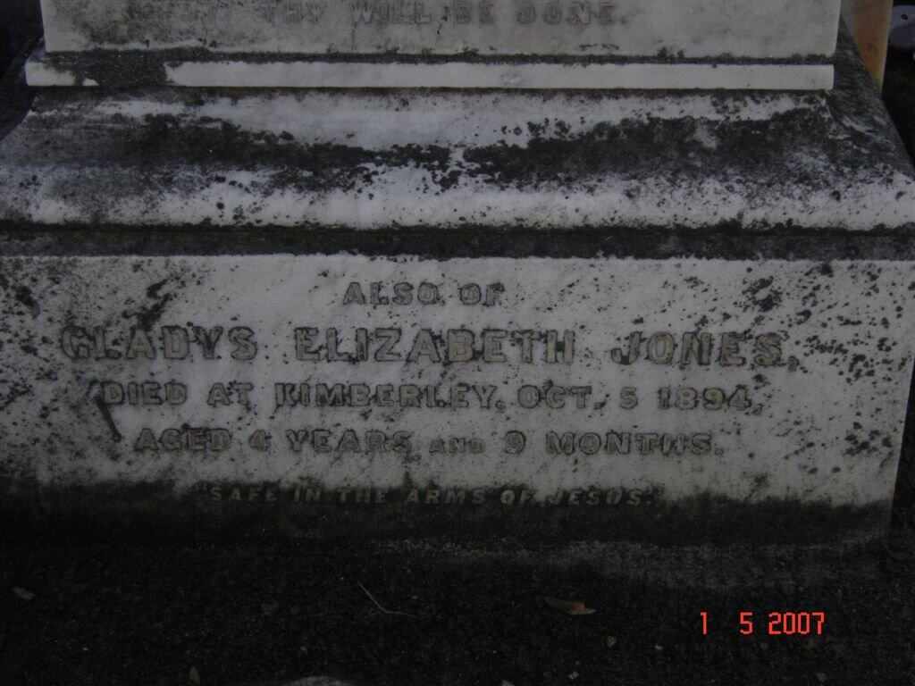 JONES Gladys Elizabeth -1894