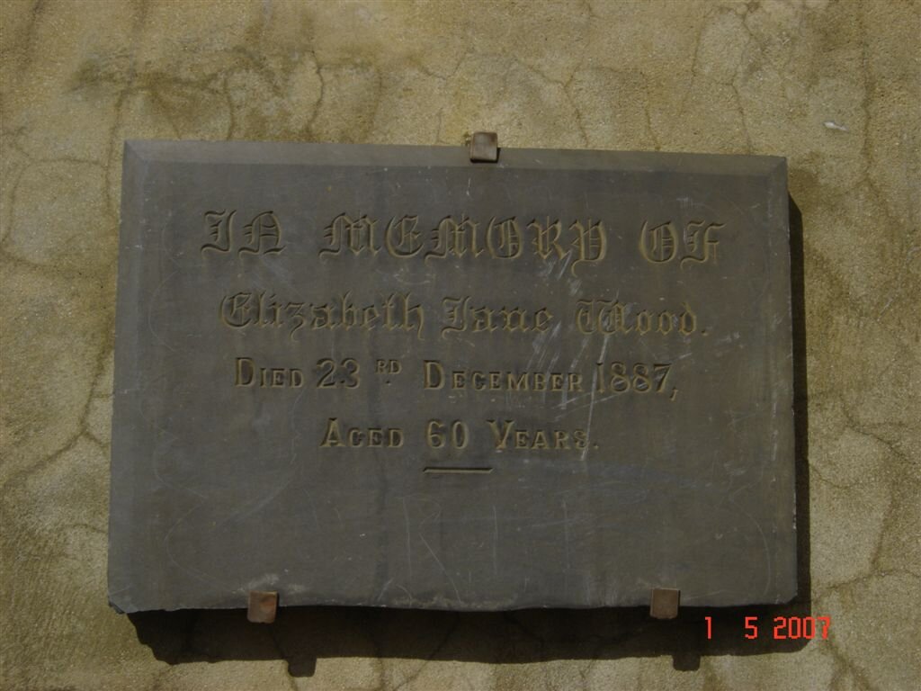 WOOD Elizabeth Jane -1887