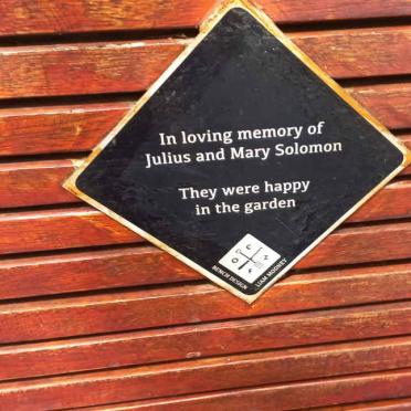 SOLOMON Julius &amp; Mary