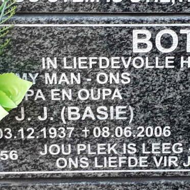 BOTHA J.J. 1937-2006