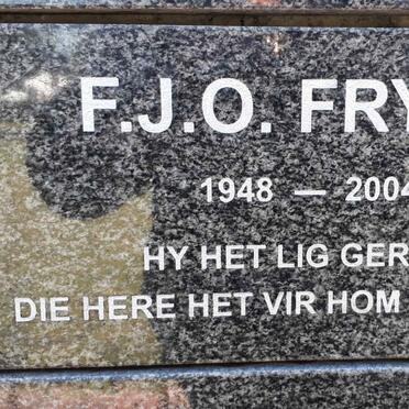 FRYER F.J.O. 1948-2004