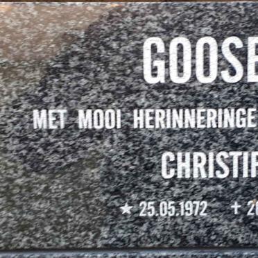 GOOSEN Christiff 1972-1988