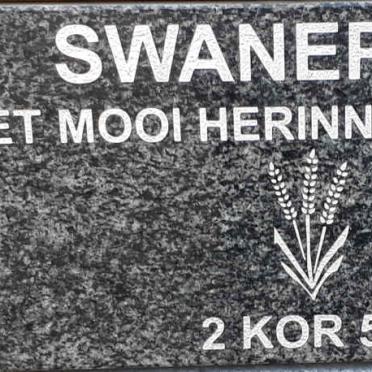 SWANEPOEL Rozette 1956-2014