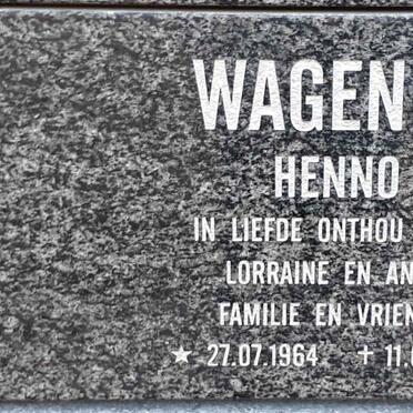 WAGENER Henno 1964-2002