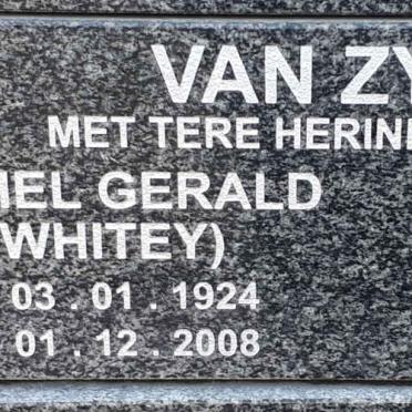 ZYL Daniel Gerald, van 1924-2008 &amp; Frances 1932-2013
