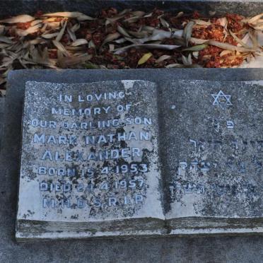 ALEXANDER Mark Nathan 1953-1957