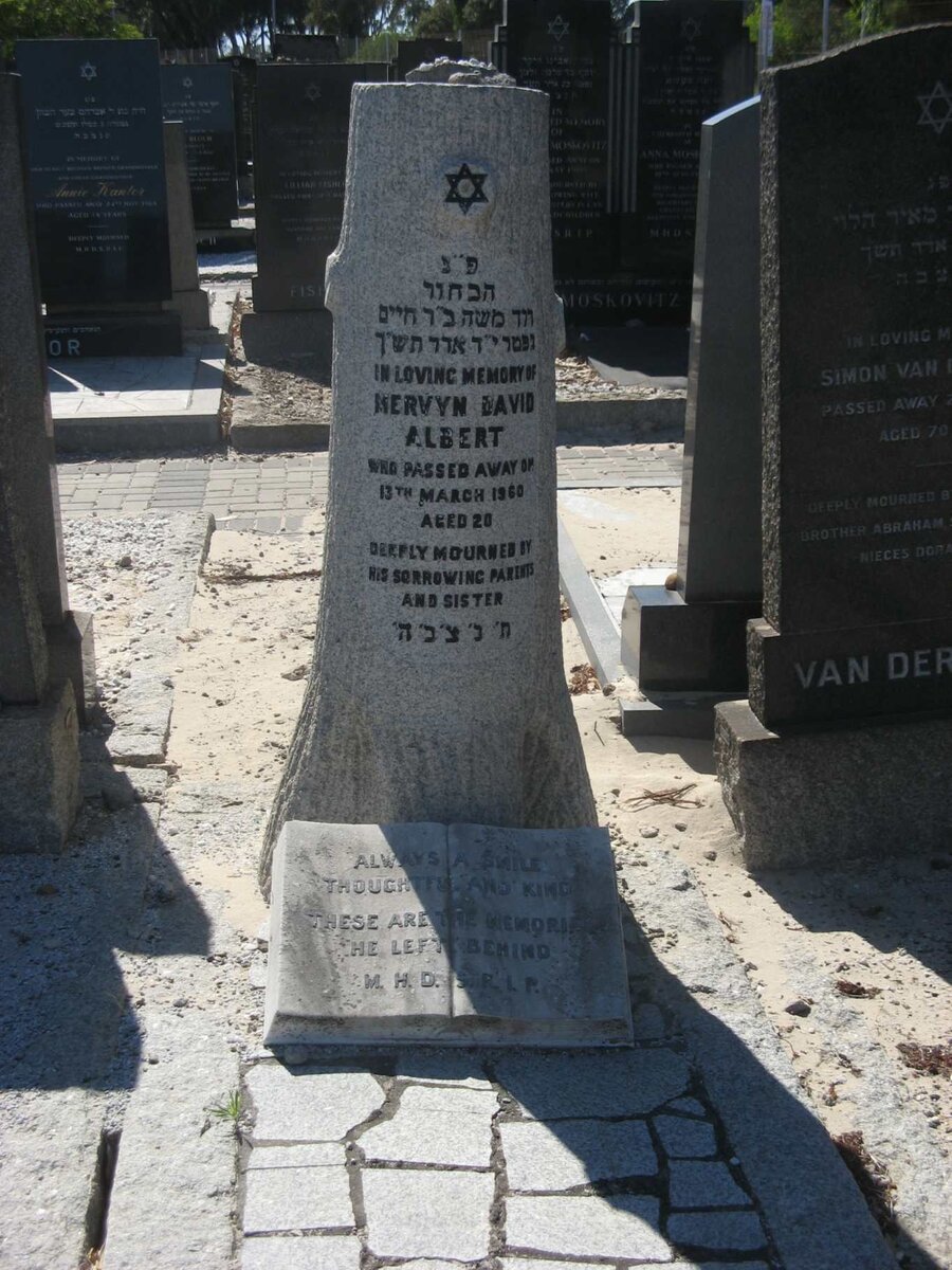 ALBERT Mervyn David -1960