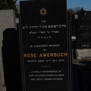 AWERBUCH Rose -1970