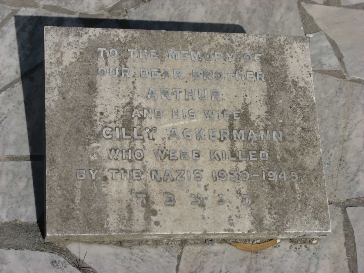 ACKERMANN Arthur &amp; Cilly