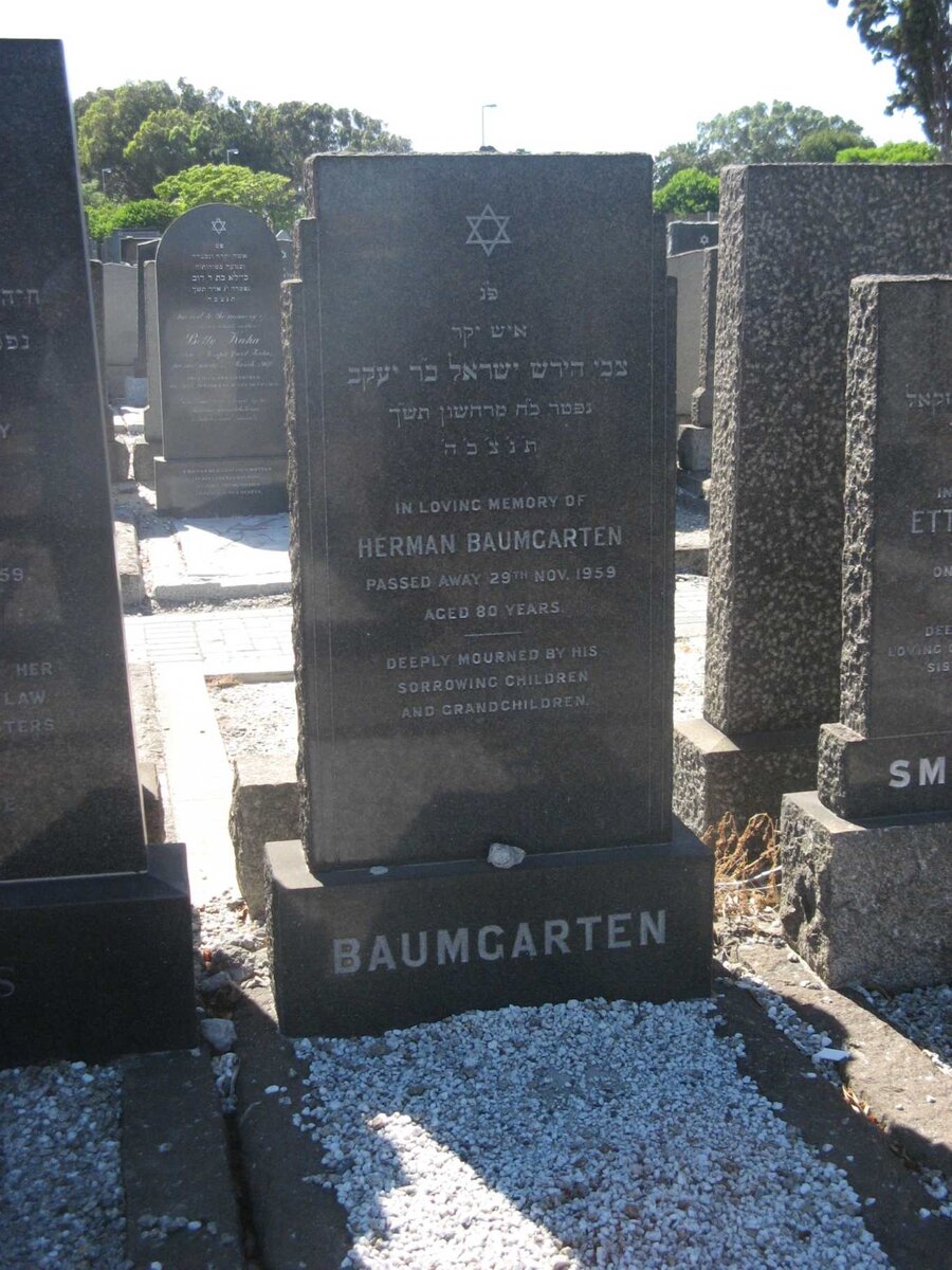 BAUMGARTEN Herman -1959