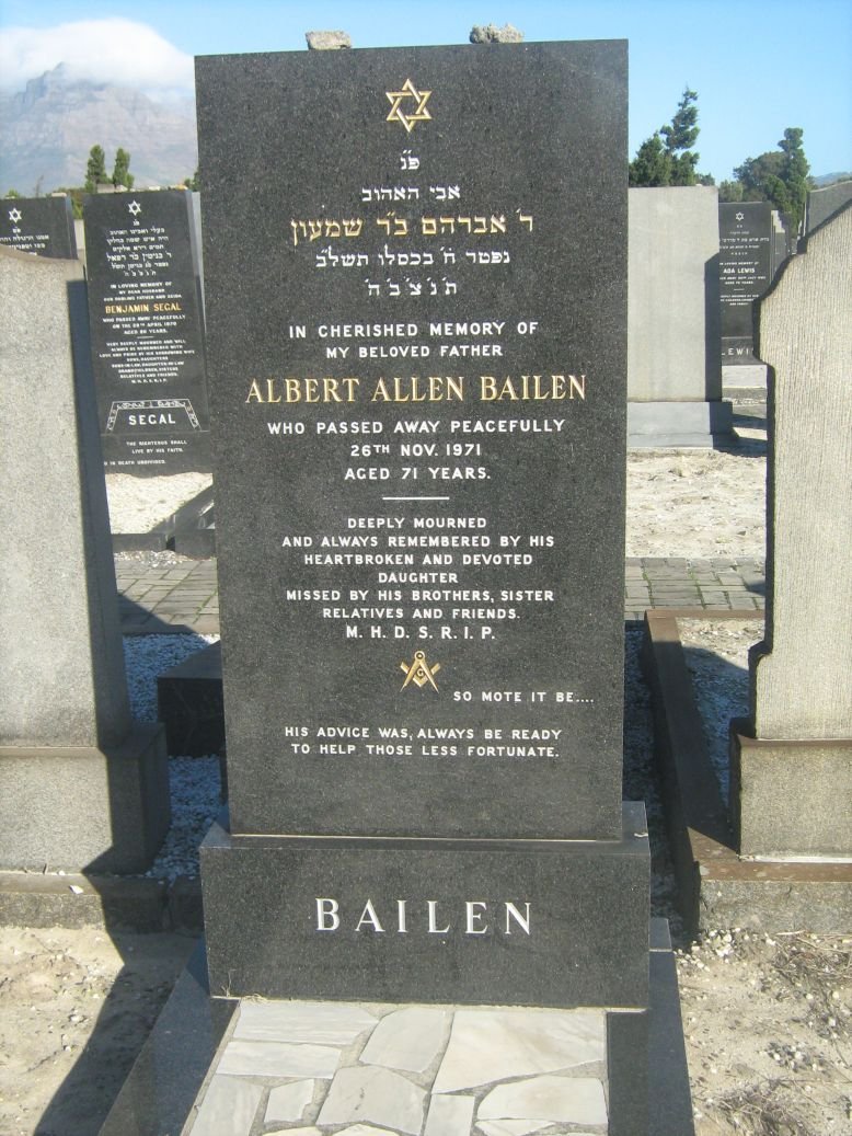 BAILEN Albert Allen -1971